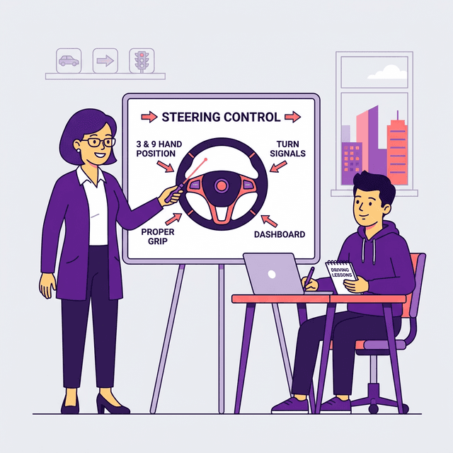 Classroom Instruction Illustration